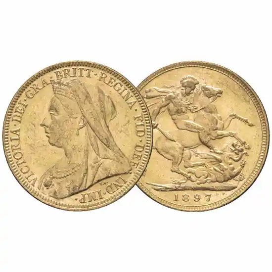 1817-2021 Monarchs Gold Sovereign 7-Coin Collection - Image 6