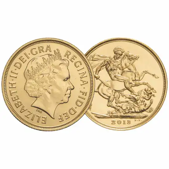 1817-2021 Monarchs Gold Sovereign 7-Coin Collection - Image 8