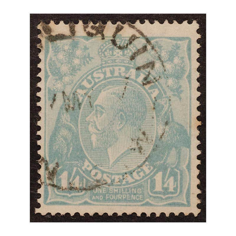 1915-1924 4½d Violet, 5d Brown, 1/4 Blue 3-Stamp Set Fine Used - Image 3