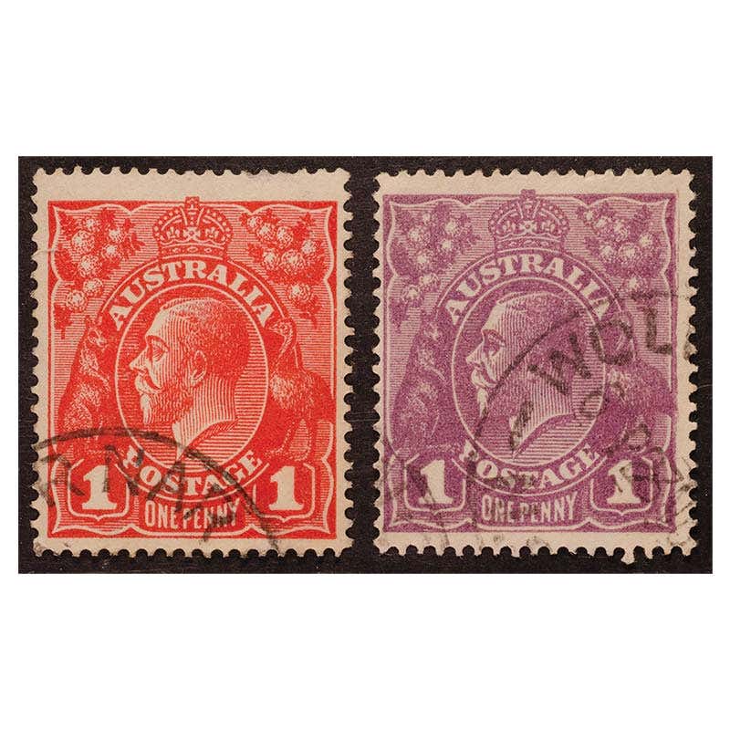 1915-1932 ½d-3d George V Portrait 13-Stamp Set Fine Used - Image 7