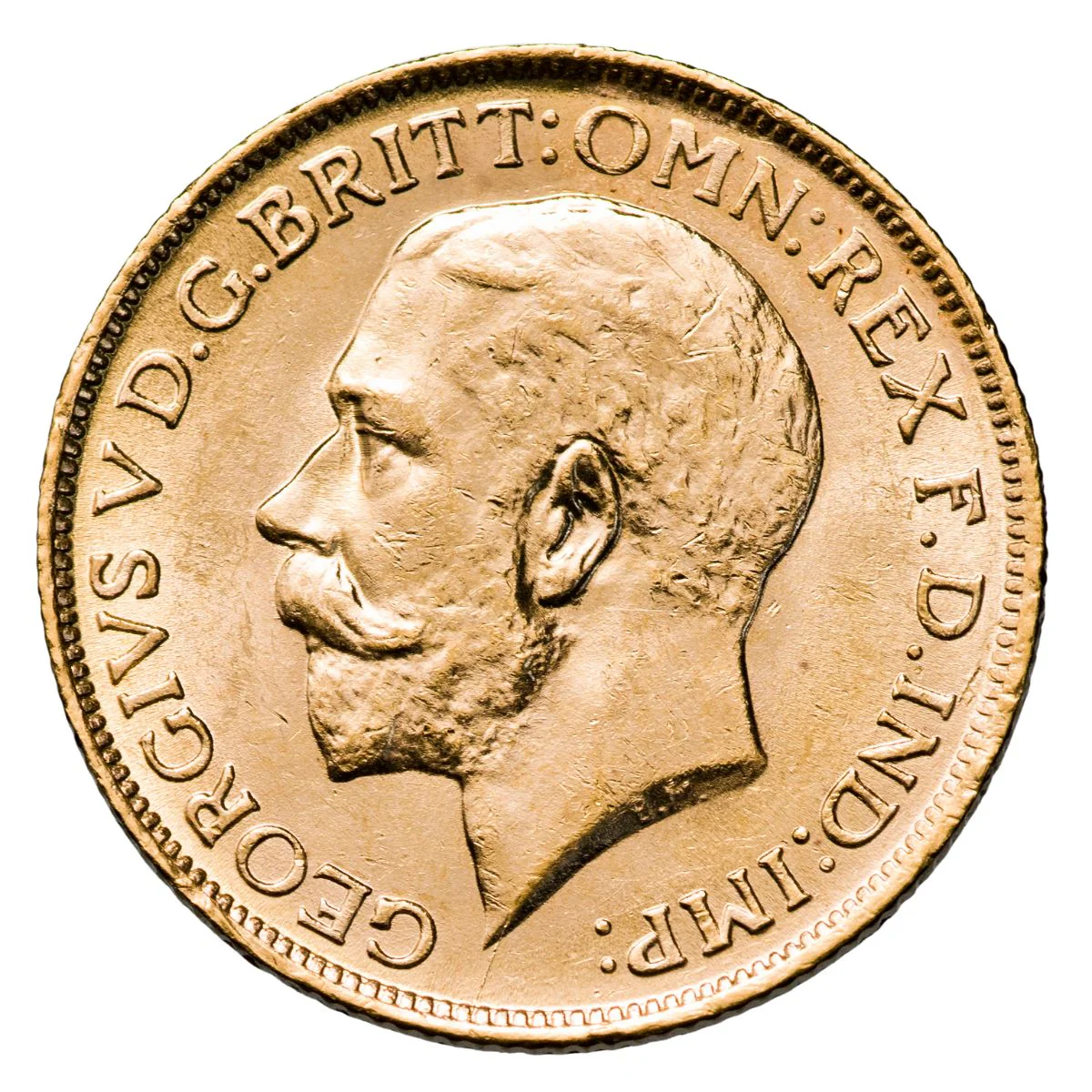 George V 1918S Gold Sovereign Extremely Fine - Image 2