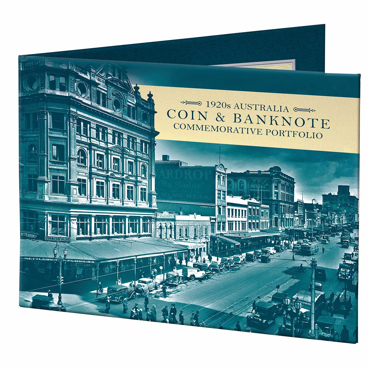 Australia 1920s Coin & Banknote Commemorative Portfolio (Fine-Very Fine) - Image 8