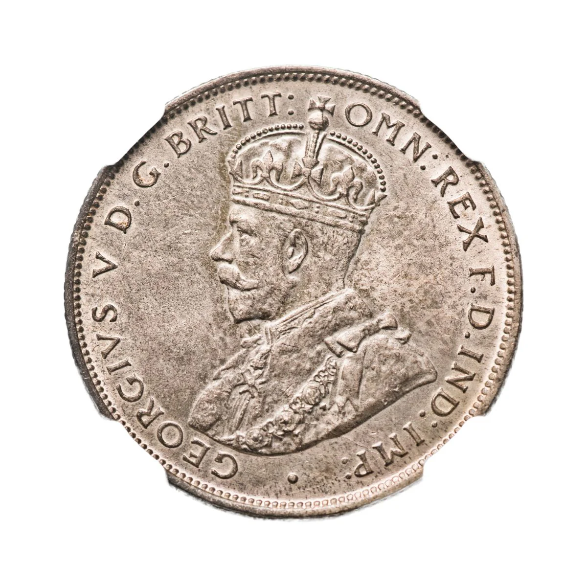 Australia George V 1925 Florin NGC MS63 (Choice Uncirculated) - Image 2