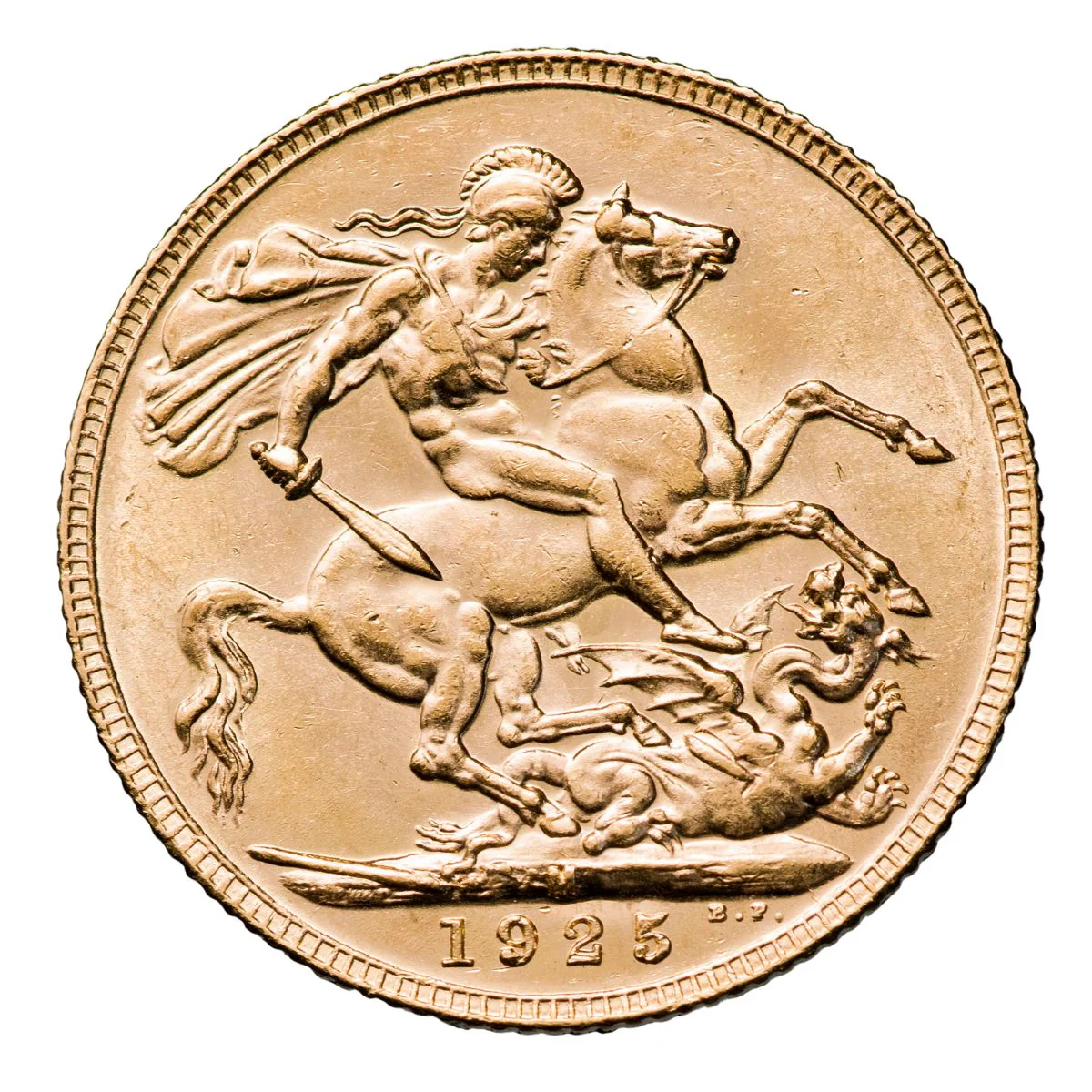 George V Sydney & Melbourne 1925 Gold Sovereign Pair Extremely Fine-about Uncirculated - Image 2