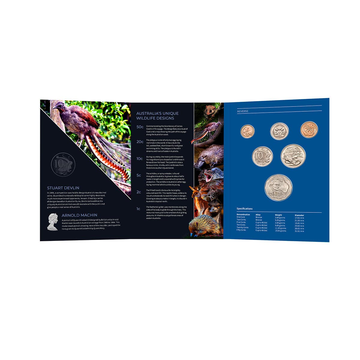 Australia 1970 Uncirculated 6-Coin Year Set - Image 3