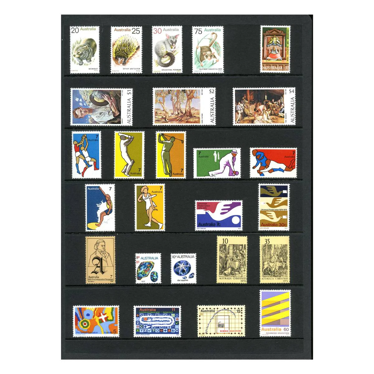 Australia 1966-80 Decimal Stamp Collection Mint Unhinged - Image 16