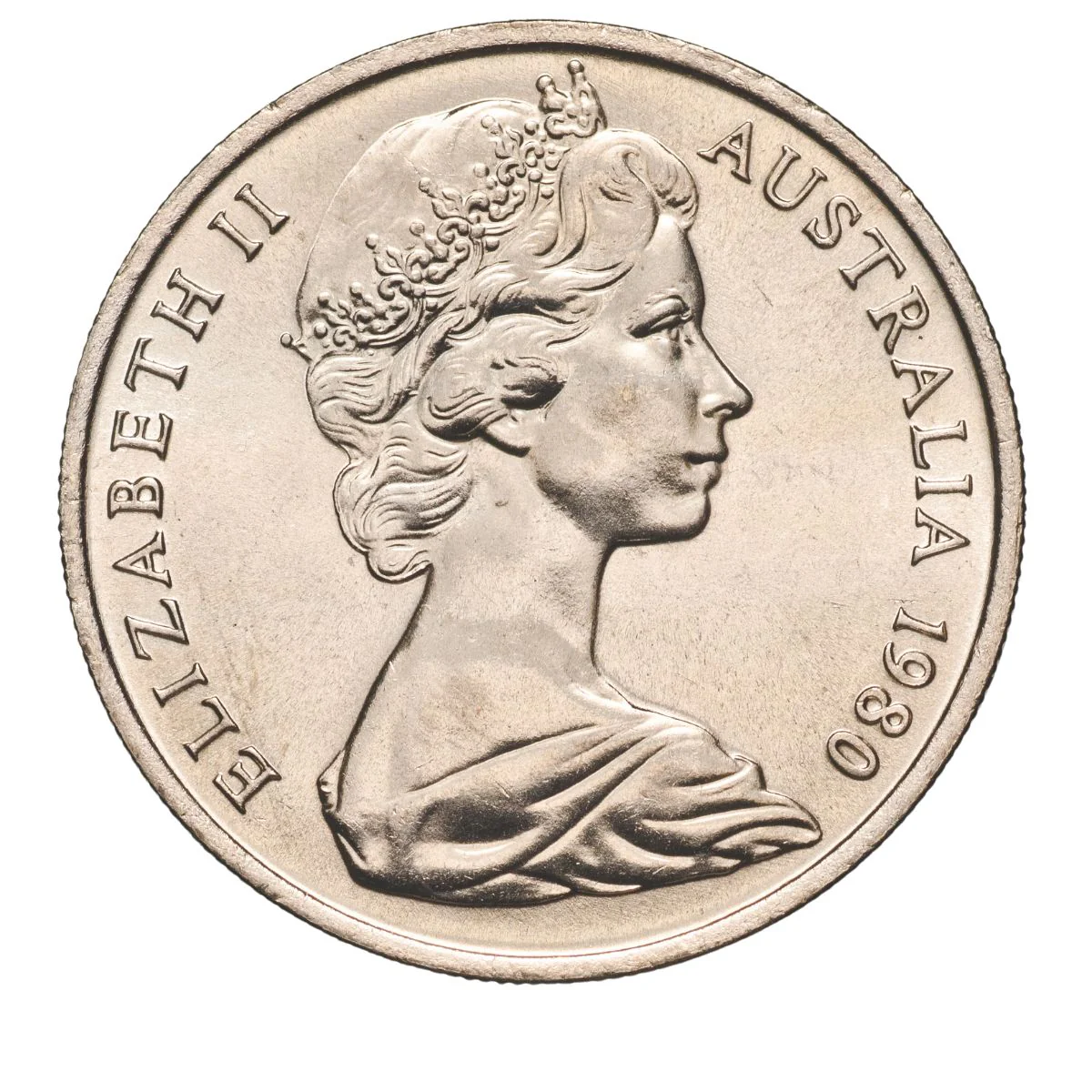 Australia 1980 10c Cupro-Nickel Uncirculated 40-Coin Heads/Tails RAM Mint Roll - Image 3