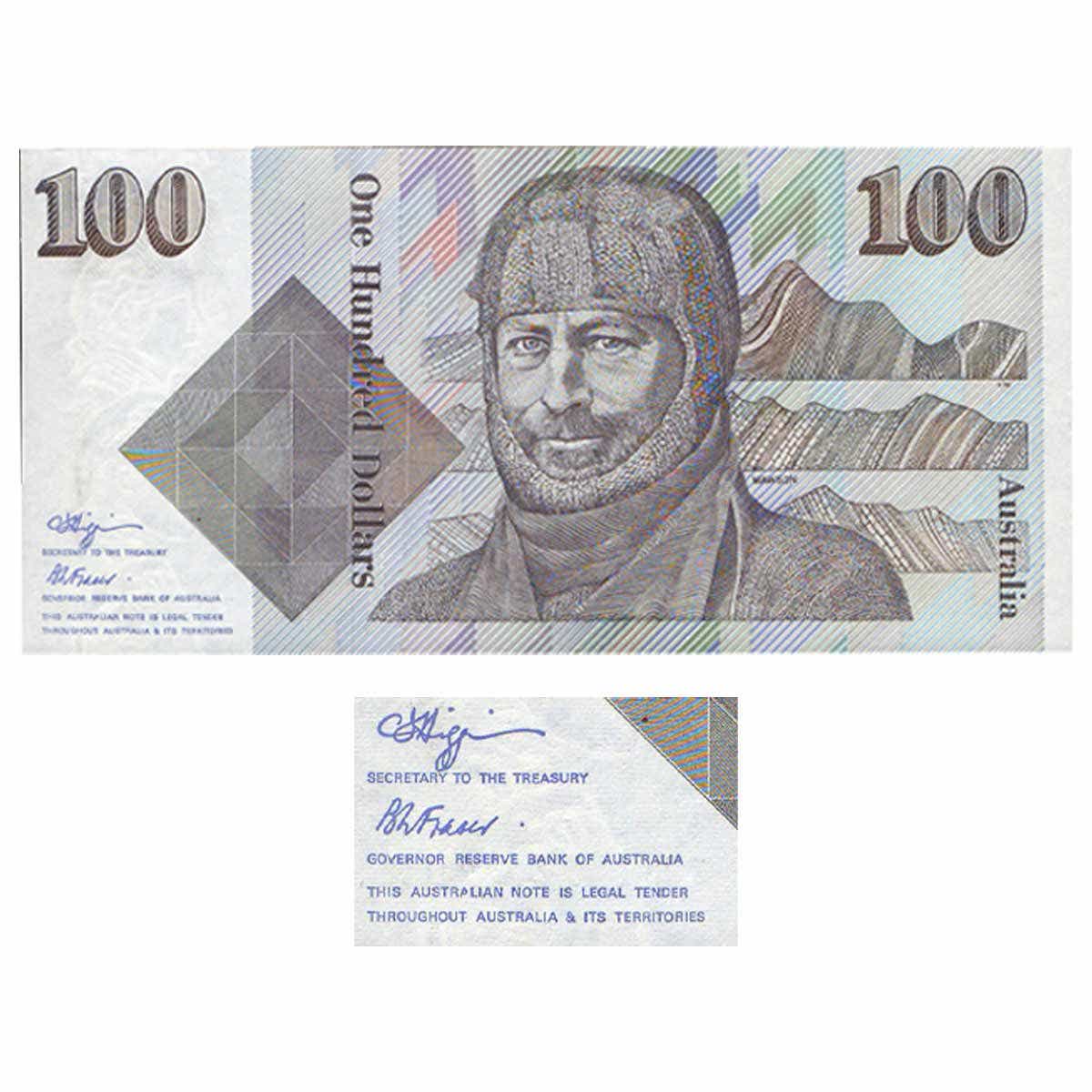 Australia 1984-96 $100 Uncirculated 5-Note Collection - Image 4