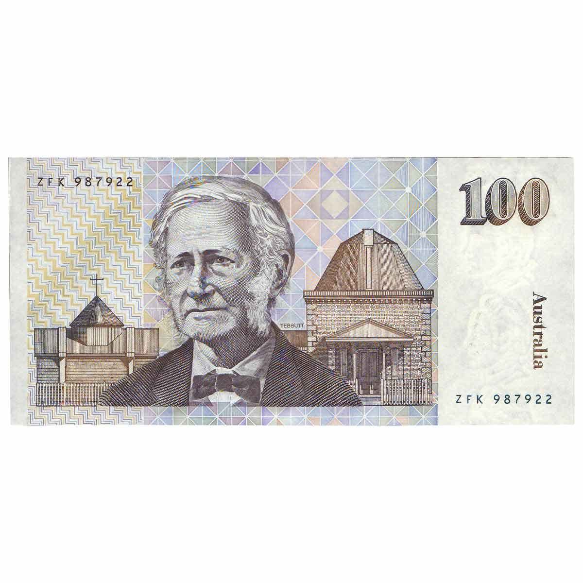Australia 1984-96 $100 Uncirculated 5-Note Collection - Image 7