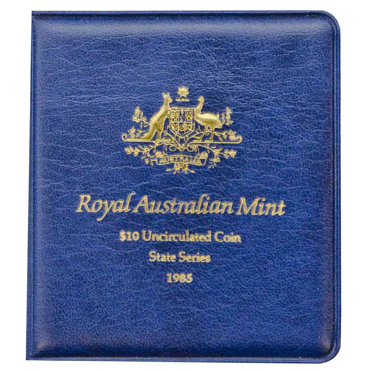 Australia 1985 $10 Victoria Silver Uncirculated Coin - Image 3