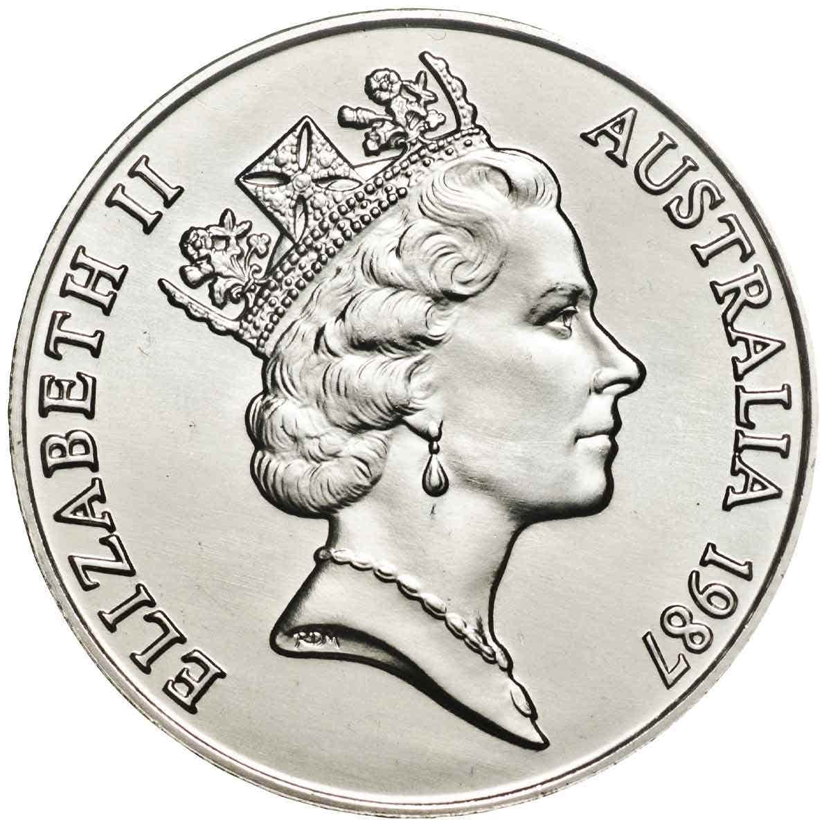 1987 $10 New South Wales Silver Uncirculated Coin - Image 2