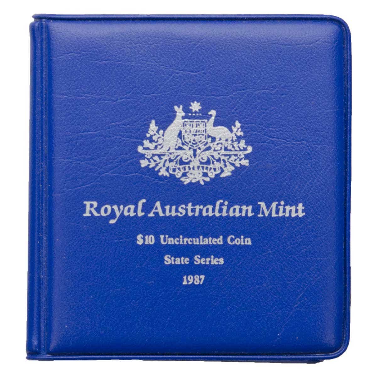 1987 $10 New South Wales Silver Uncirculated Coin - Image 3