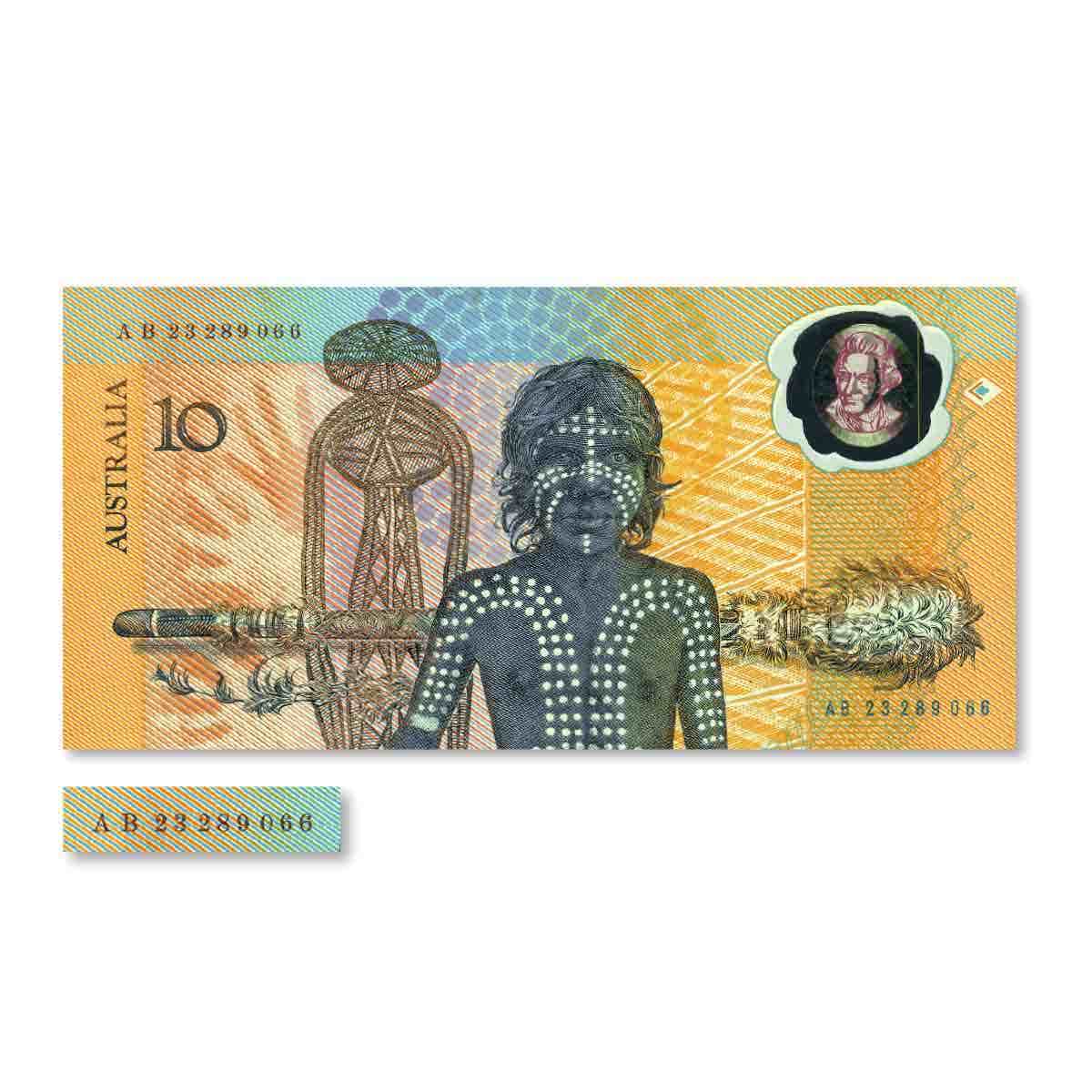 Australia 1988 $10 R310b Johnston/Fraser Bicentenary Uncirculated Banknote