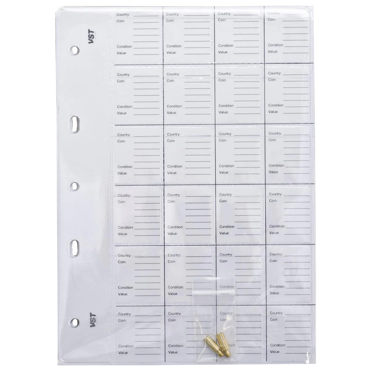 $2 Album Pages Pack of 5 w/Extension Screws
