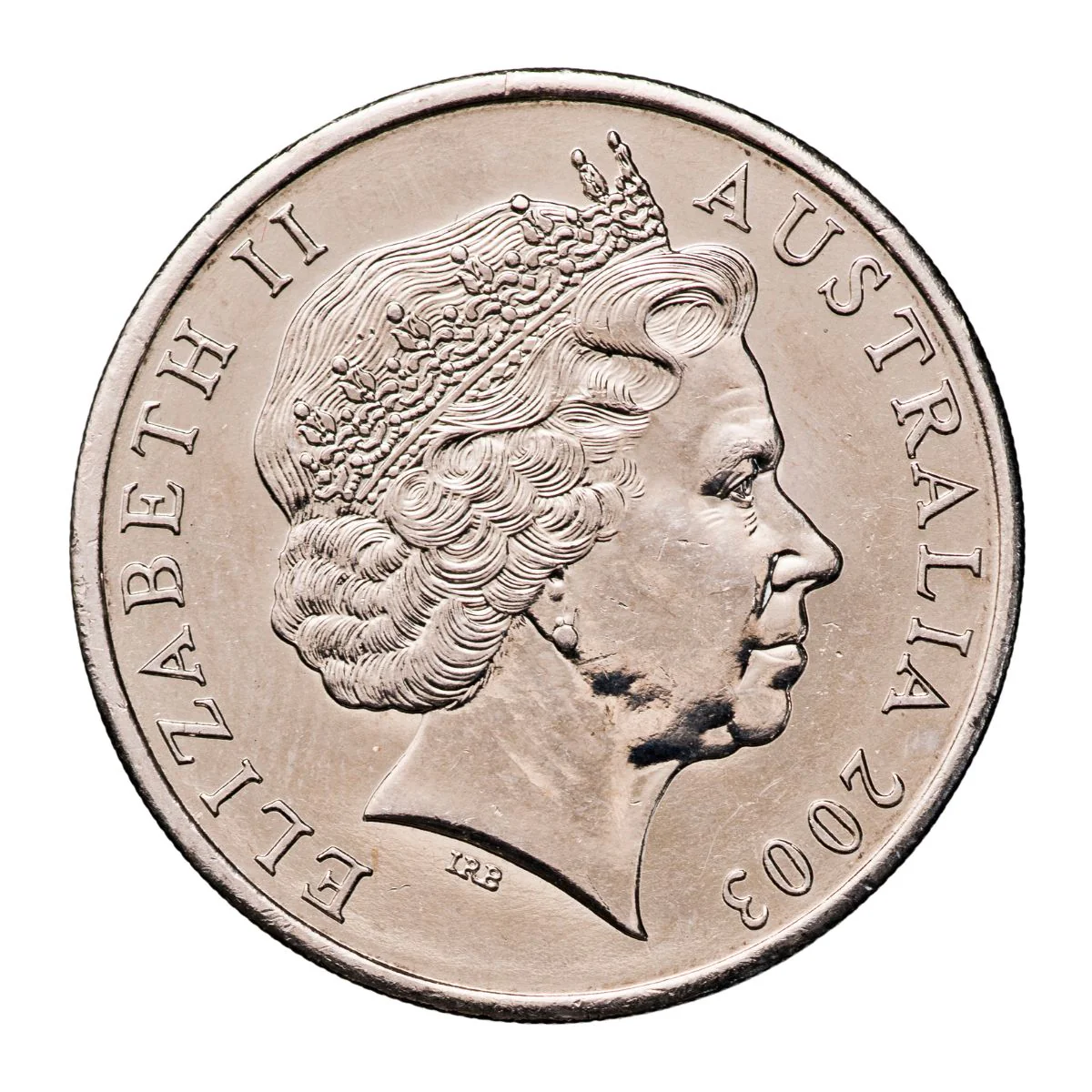 Australia 2003 20c Australian Volunteer 20-Coin Heads/Tails Mint Roll (20 BU Coins) - Image 3