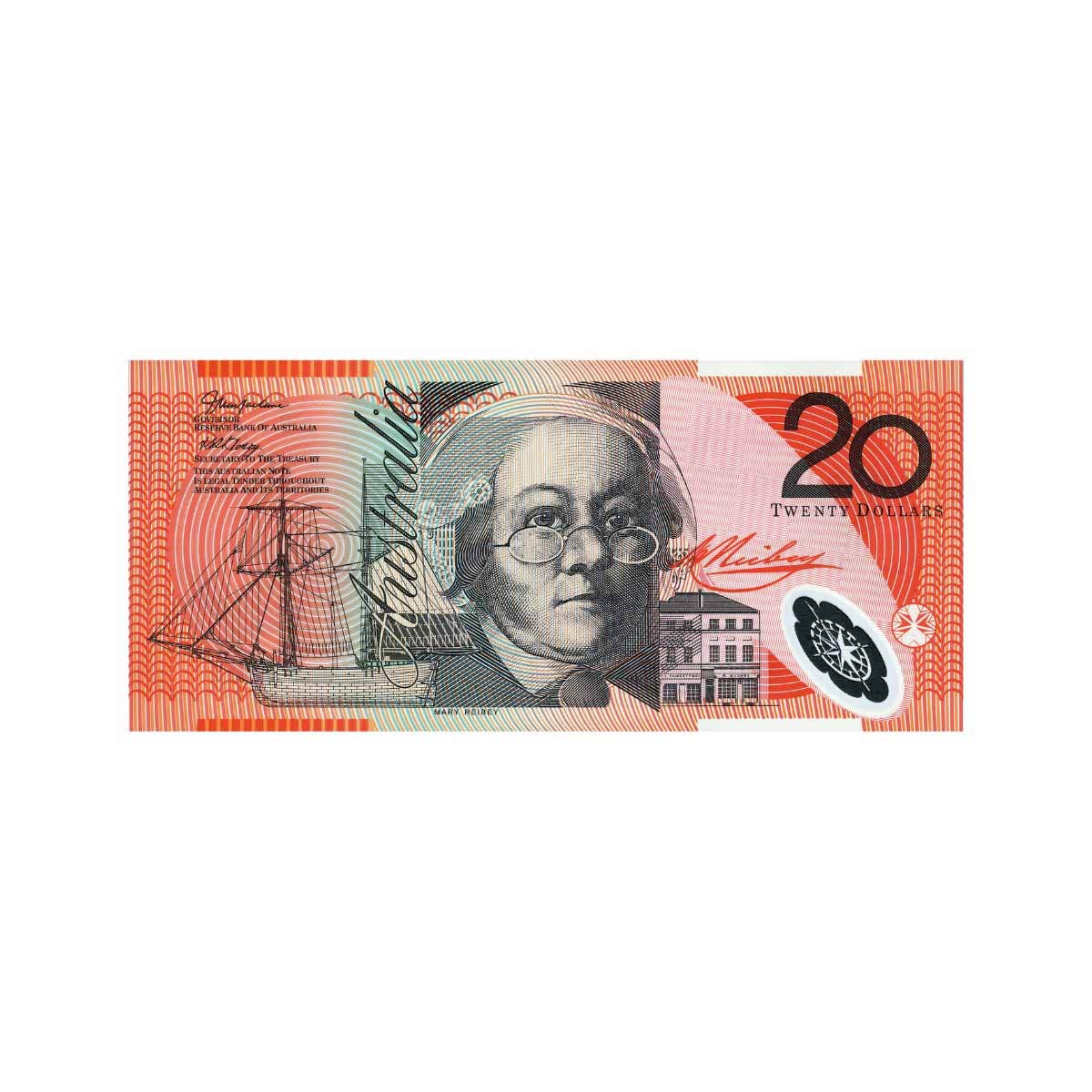 2006 $20 R420dL Macfarlane/Henry JC06  Last Prefix Banknote Uncirculated - Image 2
