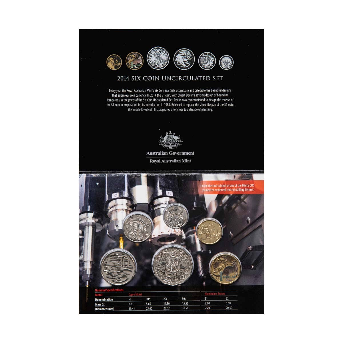 Australia 2014 6-Coin Mint Set - Image 4