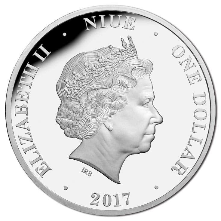 2017 $1 WWII 1942 Defending a Nation Silver Plated 4 Coin Set - Image 2
