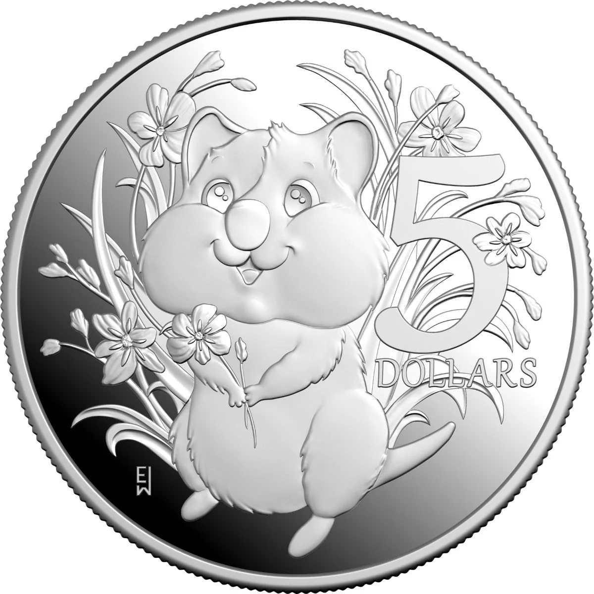 Australia 2025 $5 Aussie Bubs 1oz Silver Proof Coin