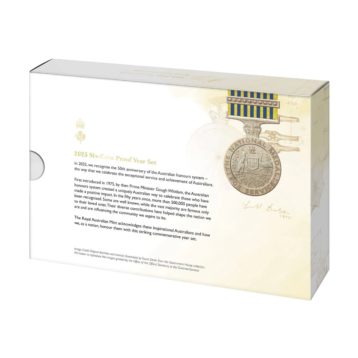 Australian Honours System 50th Anniversary 2025 6-Coin Proof Set - Image 5