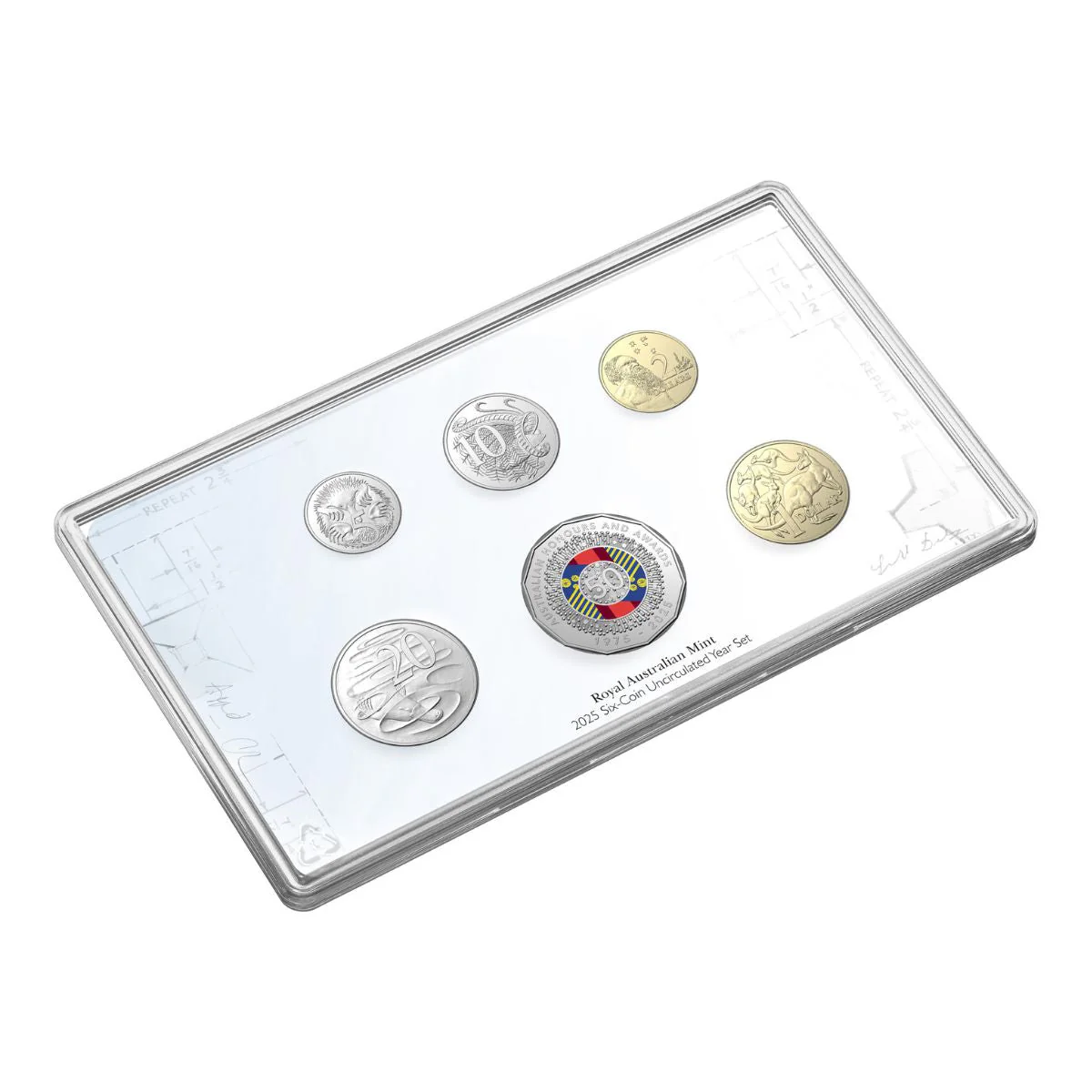 Australian Honours System 50th Anniversary 2025 6-Coin Mint Set - Image 3