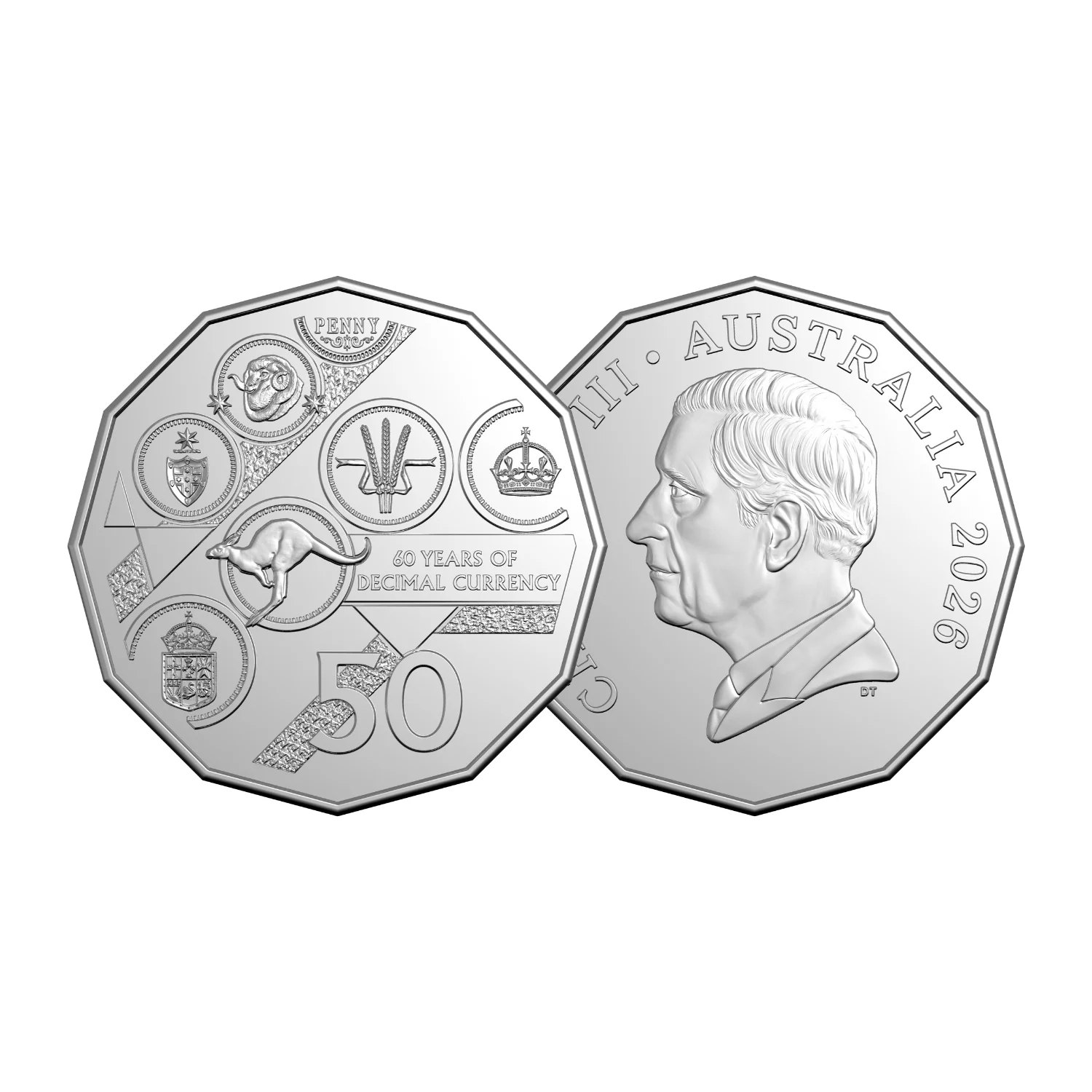 Australia Decimal Currency 60th Anniversary 2026 6-Coin Mint Set - Image 2