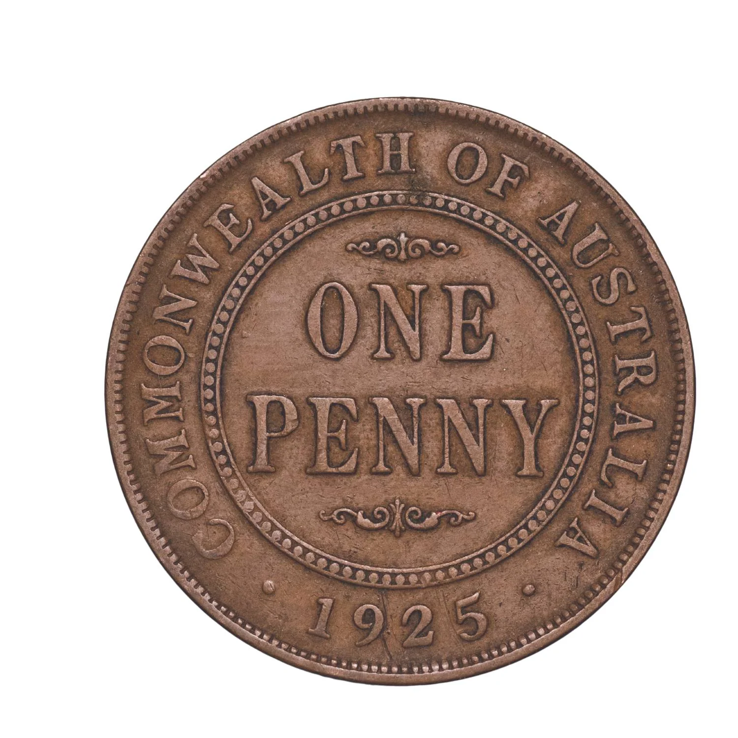 Australia George V 1930 Penny Very Fine with FREE 1911-64 Penny Good-Uncirculated 74-Coin Collection - Image 4