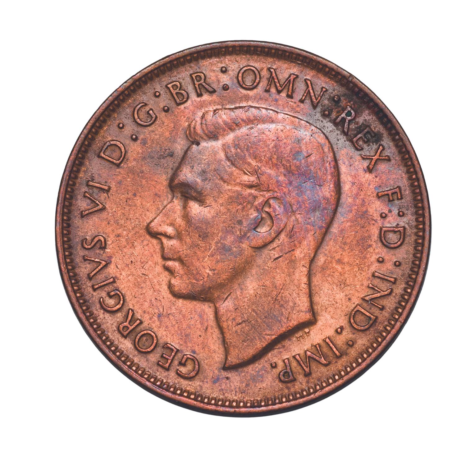 Australia George V 1930 Penny Very Fine with FREE 1911-64 Penny Good-Uncirculated 74-Coin Collection - Image 7