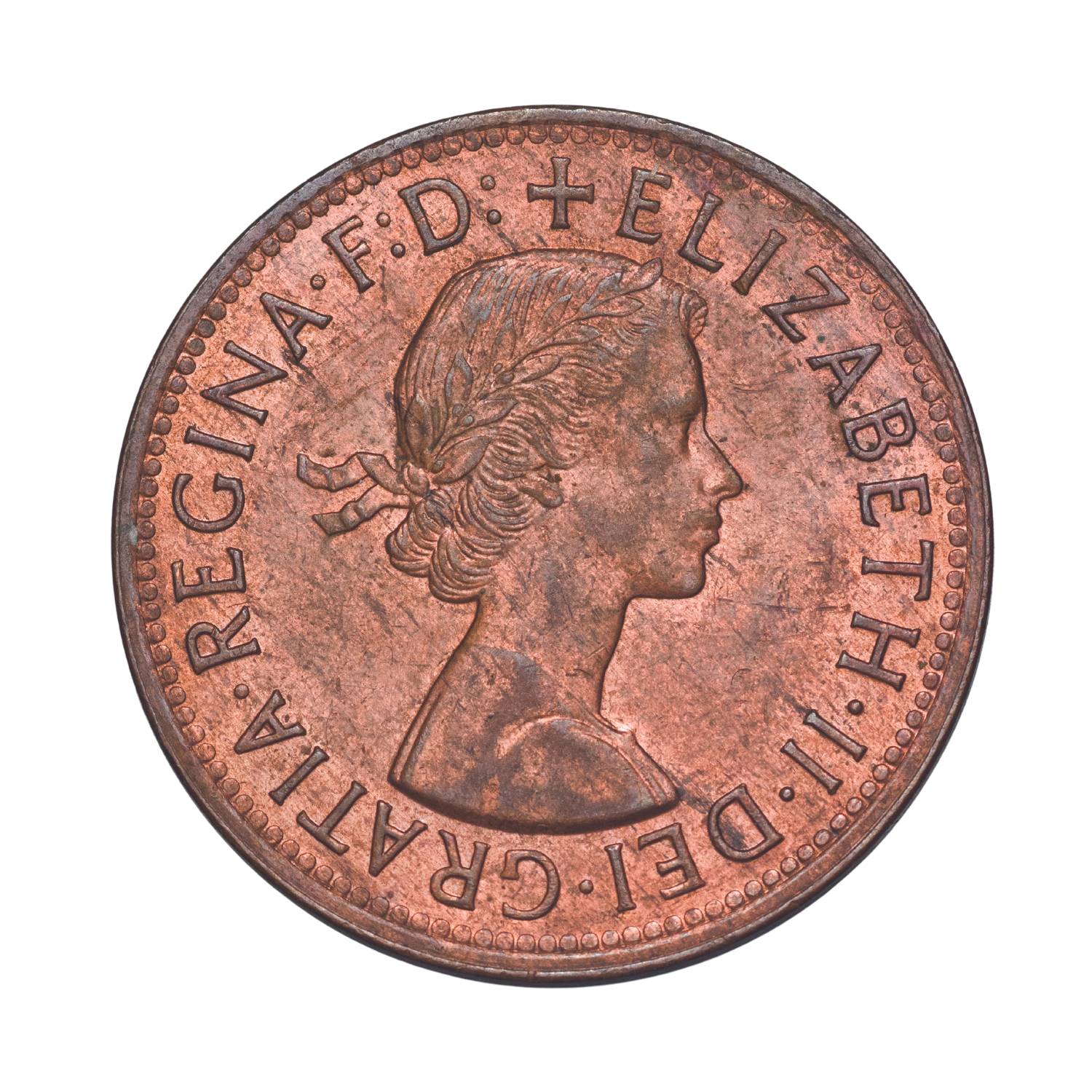 Australia George V 1930 Penny Very Fine with FREE 1911-64 Penny Good-Uncirculated 74-Coin Collection - Image 9