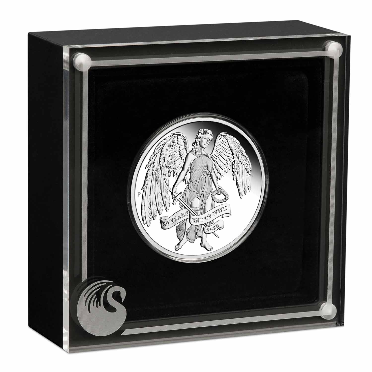 Australia End of WWII 80th Anniversary 2025 $1 Winged Victory 1oz Silver Proof Coin - Image 3