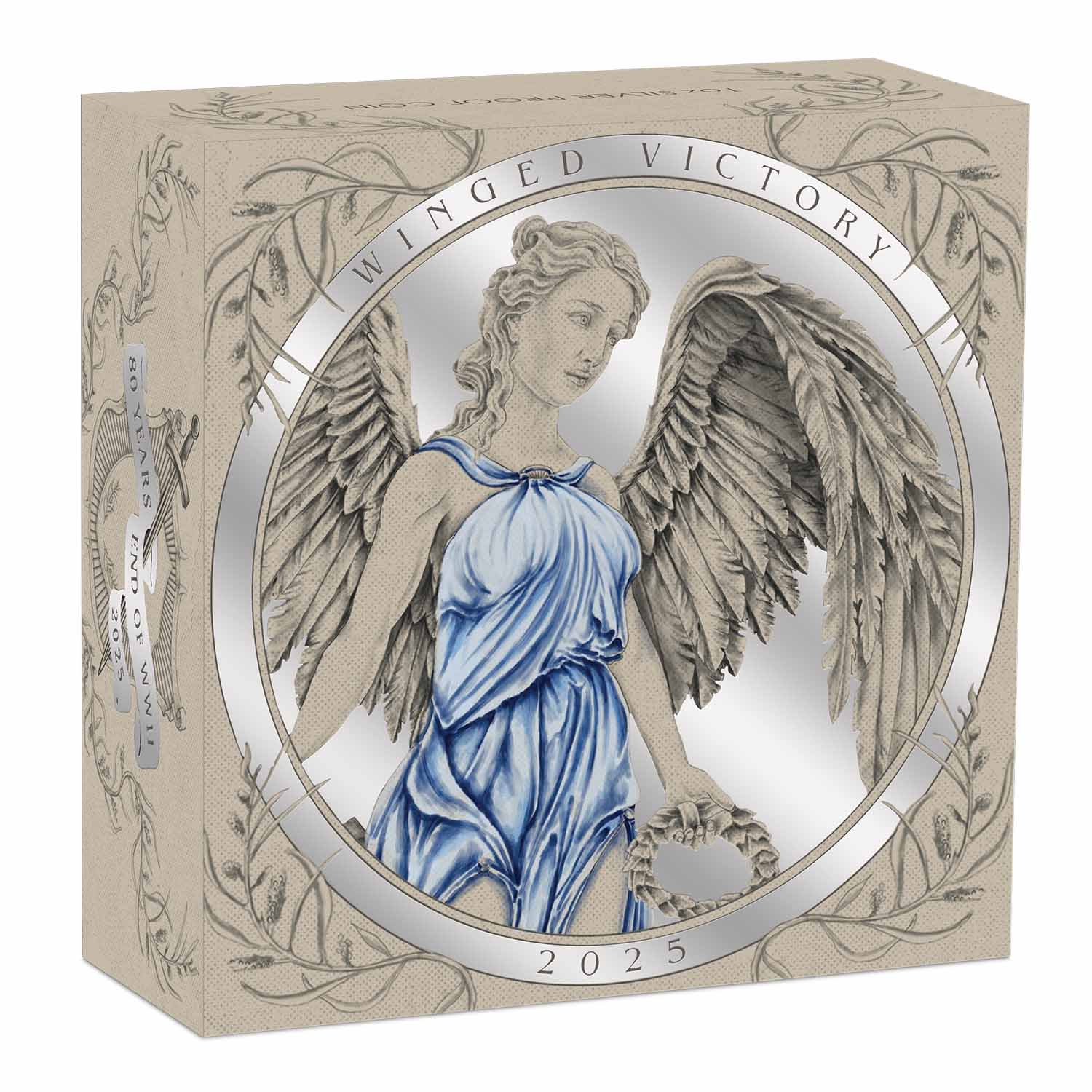 Australia End of WWII 80th Anniversary 2025 $1 Winged Victory 1oz Silver Proof Coin - Image 4