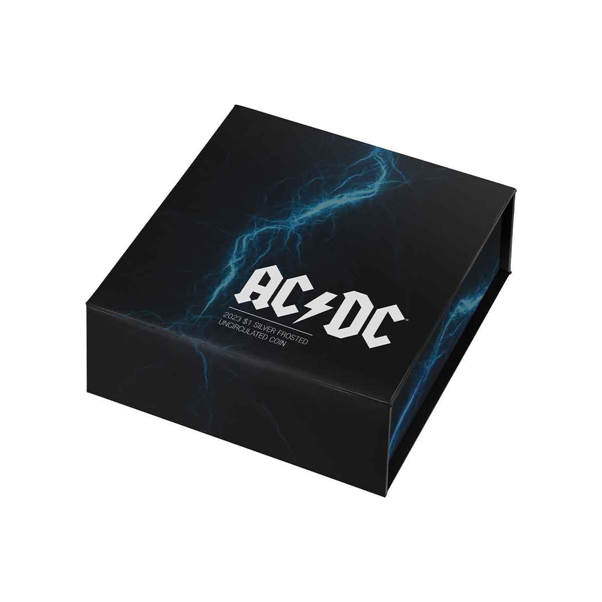 Australia AC/DC 2023 $1 1oz Silver Frosted Uncirculated Coin - Image 4