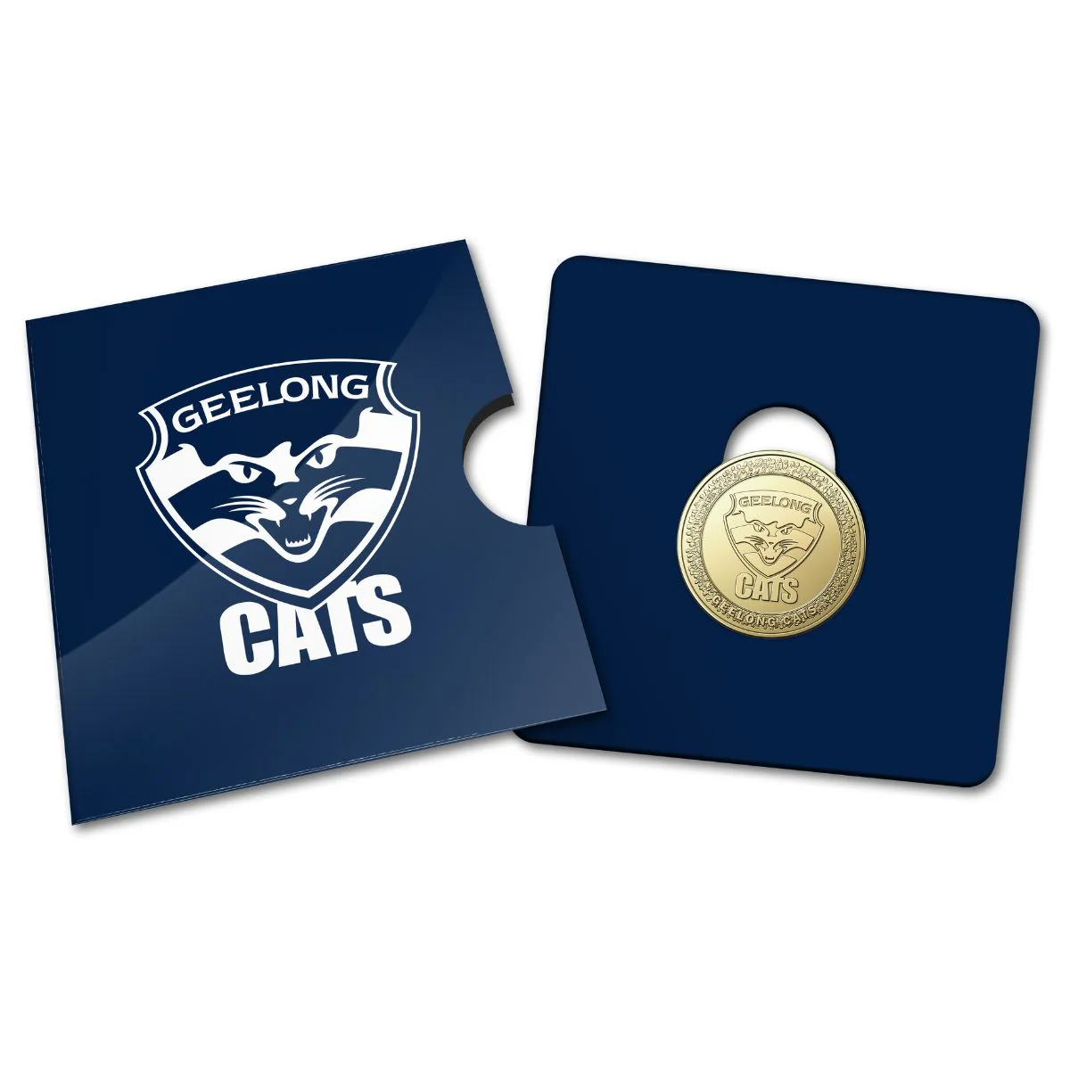 Australia AFL Geelong Cats 2023 $1 Aluminium-Bronze Uncirculated Coin
