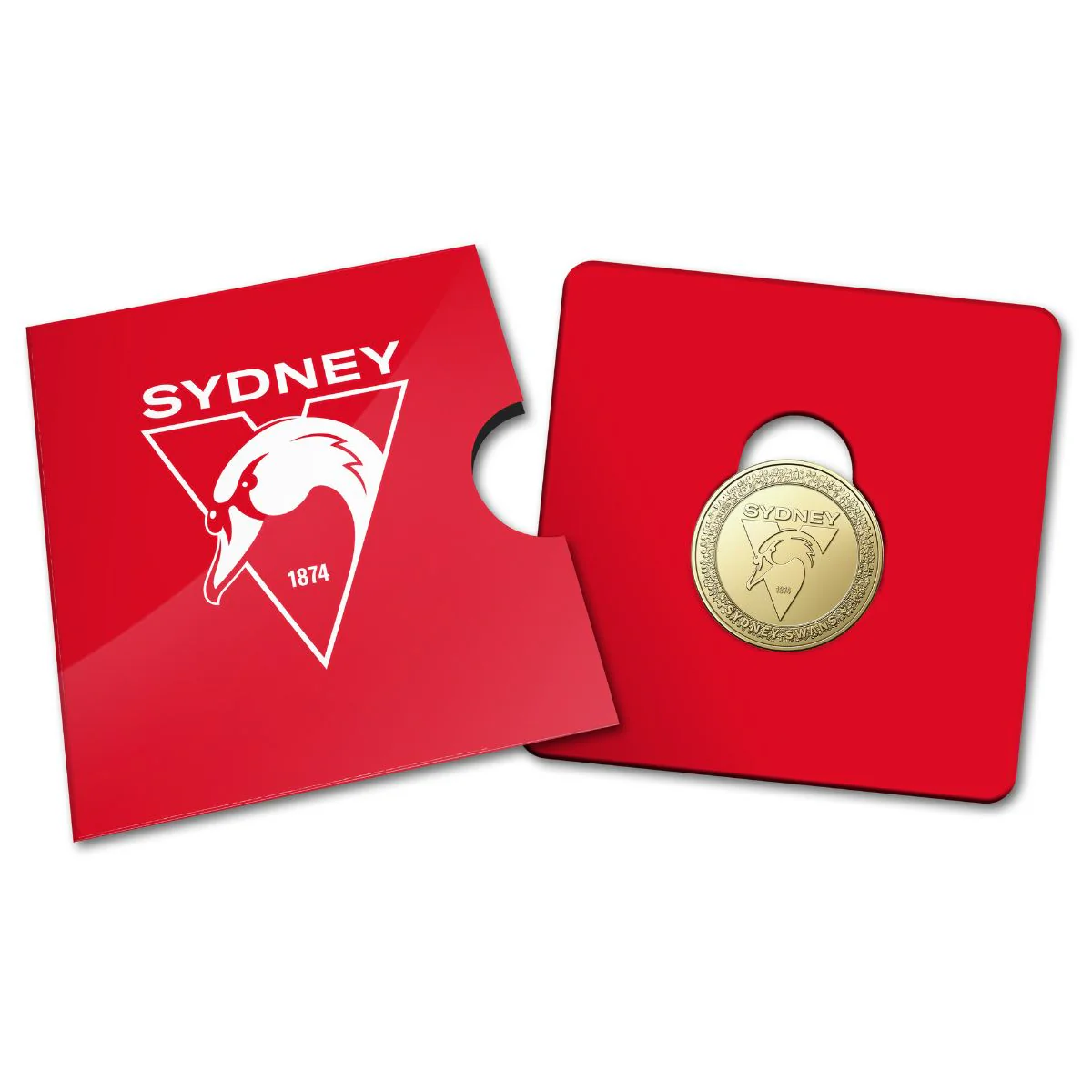 Australia AFL Sydney Swans 2023 $1 Aluminium-Bronze Uncirculated Coin