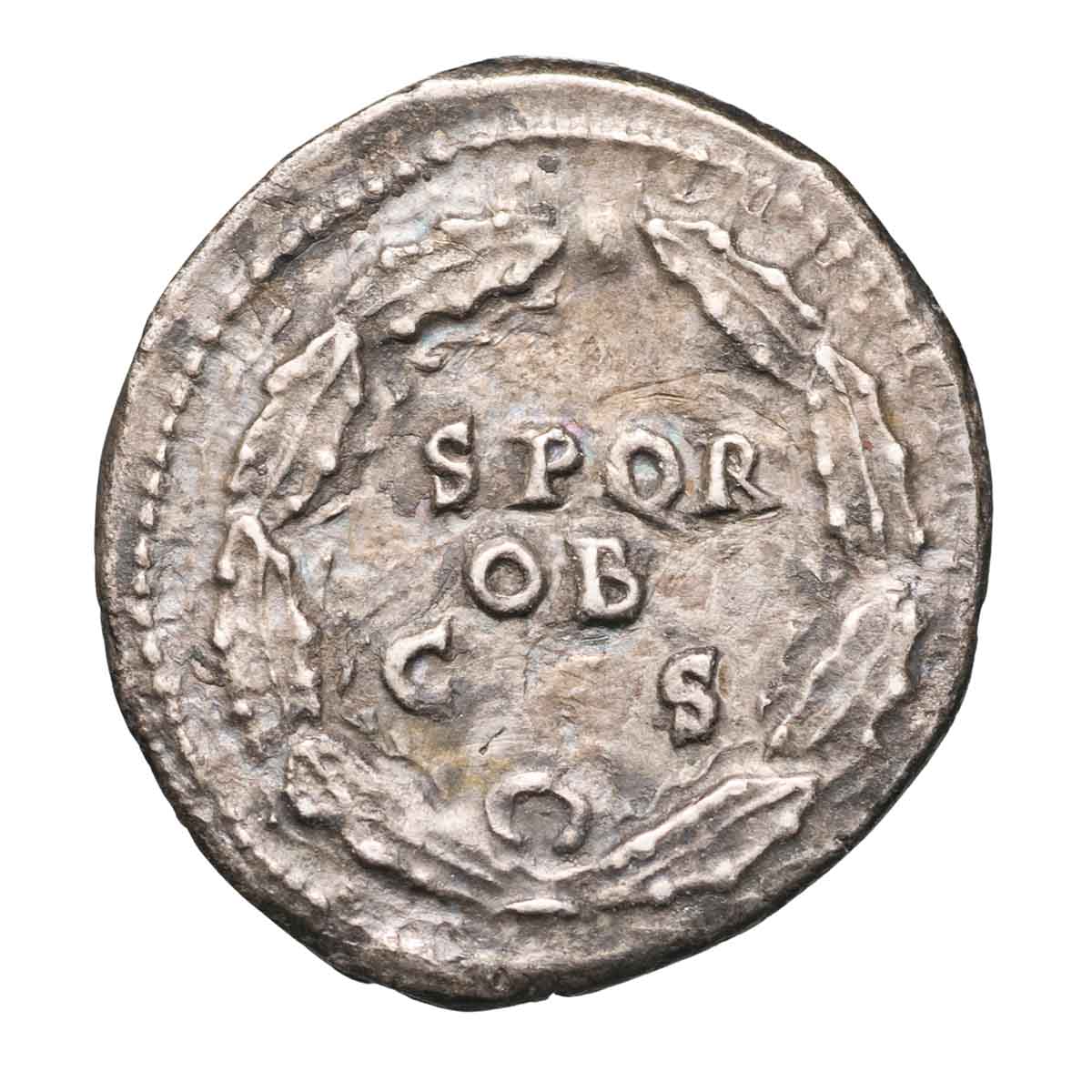 Ancient Rome Galba 68-69AD Silver Denarius good Very Fine - Image 3