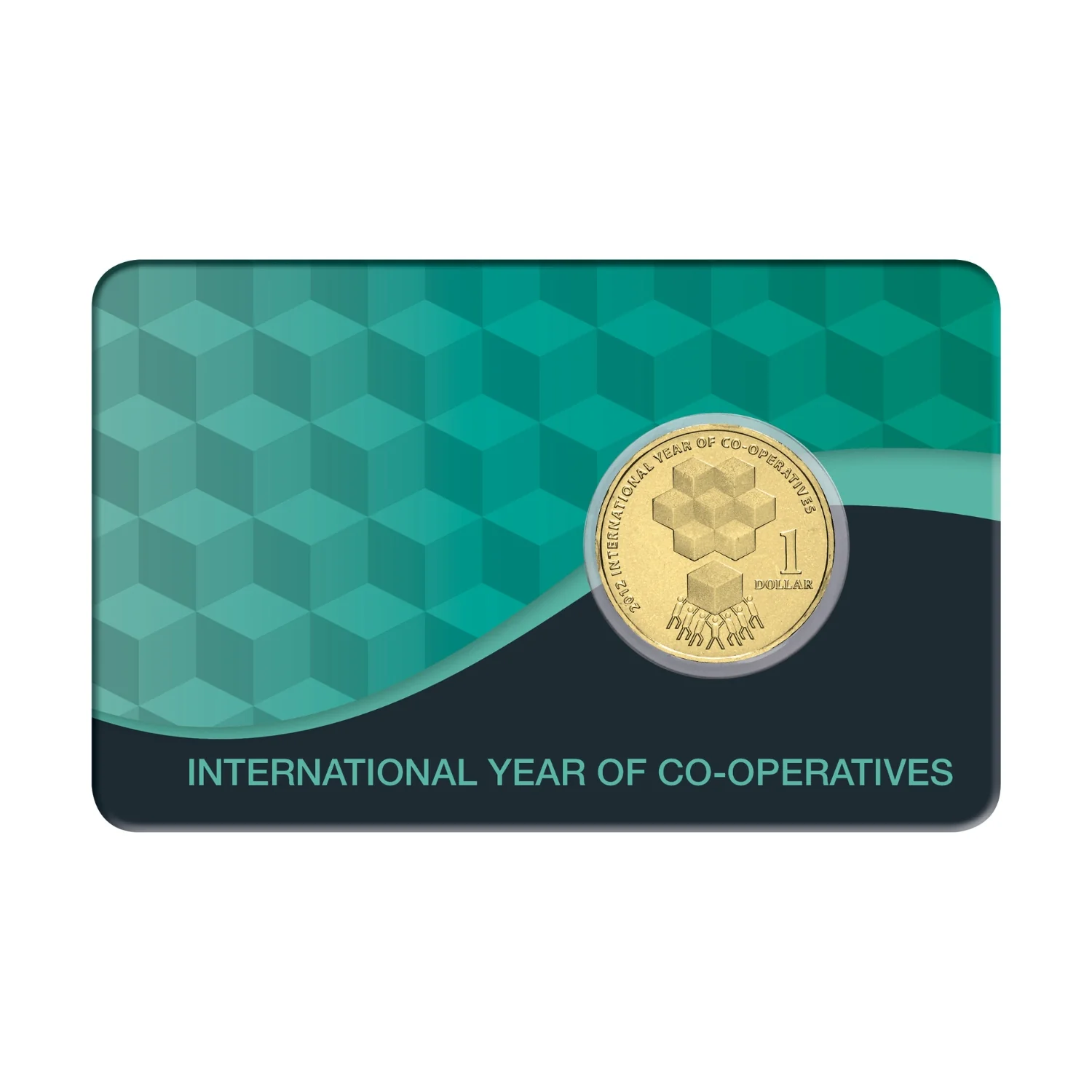 Australia International Year of Co-operatives 2012 $1 Aluminium-Bronze Uncirculated Coin Pack