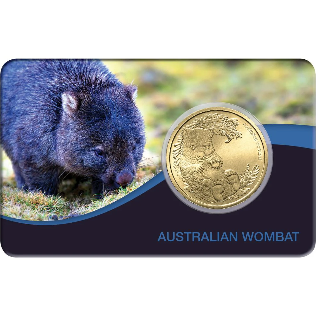 Australia Bush Babies 2013 $1 Wombat Aluminium-Bronze Uncirculated Coin Pack