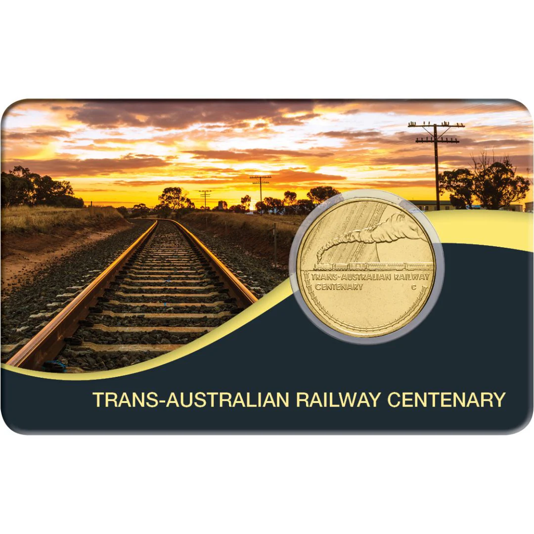 Australia Trans-Australian Railway Centenary 2017 $1 Aluminium-Bronze Uncirculated Coin Pack