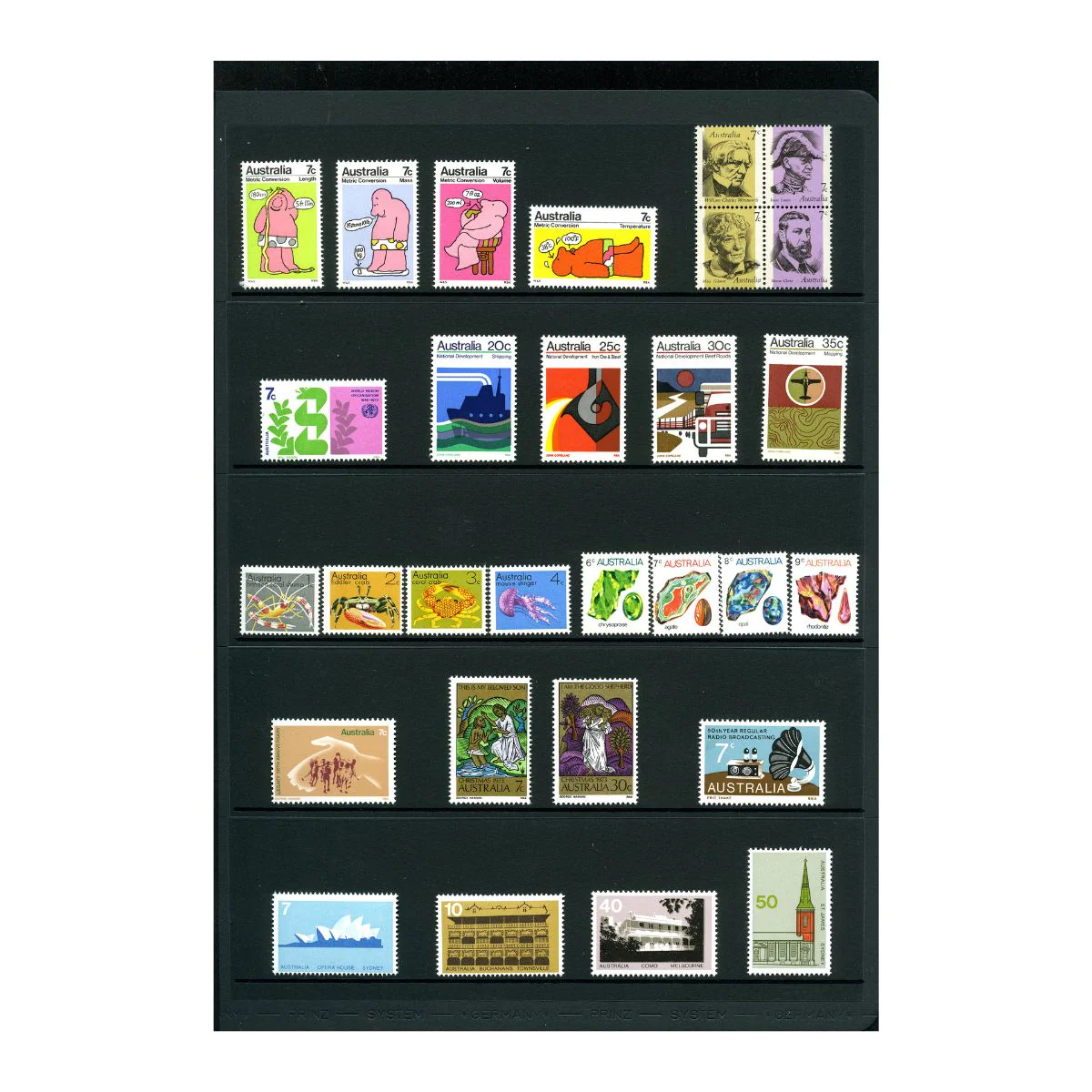 Australia 1973 Year Stamp Set - Image 2