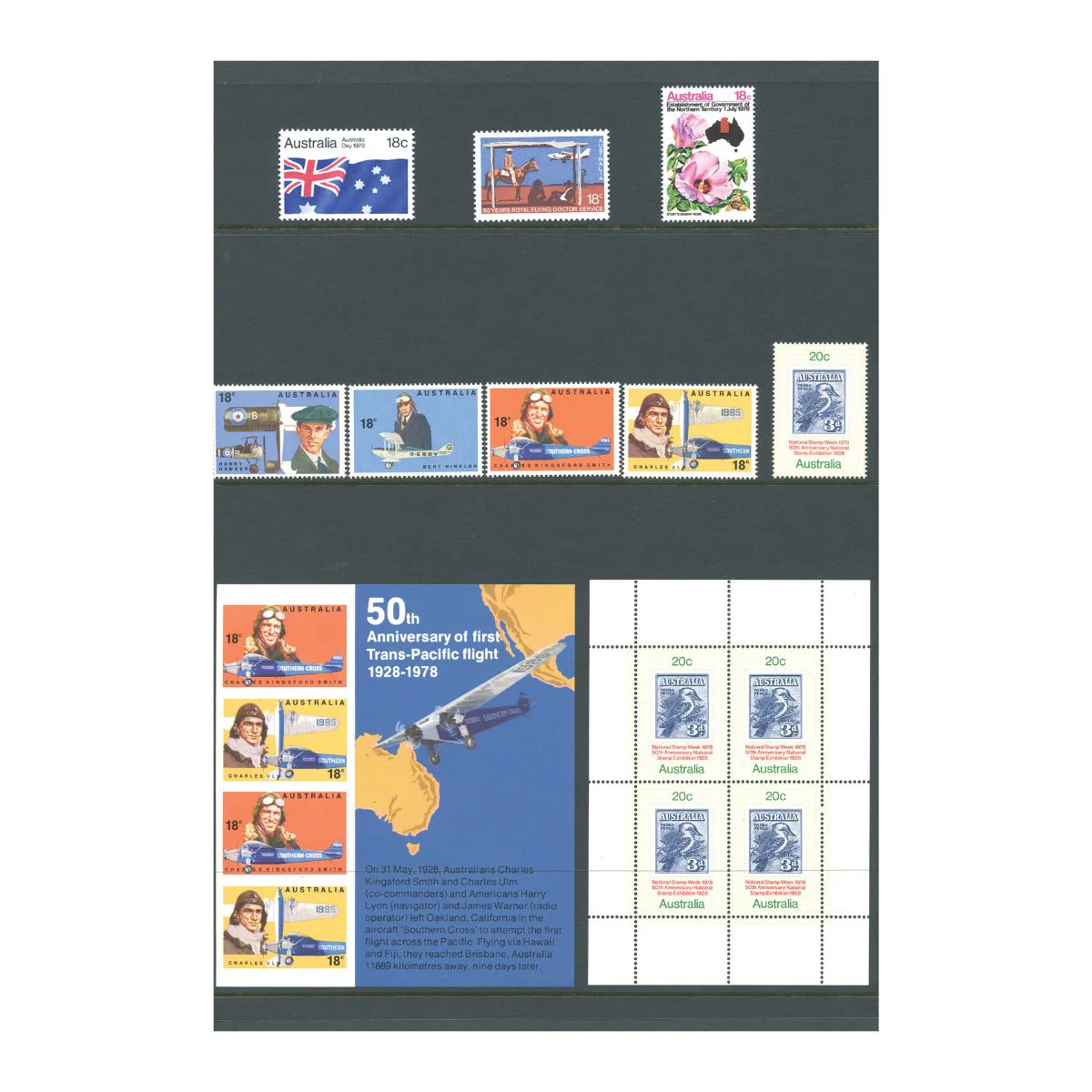 Australia 1978 Year Stamp Set - Image 3