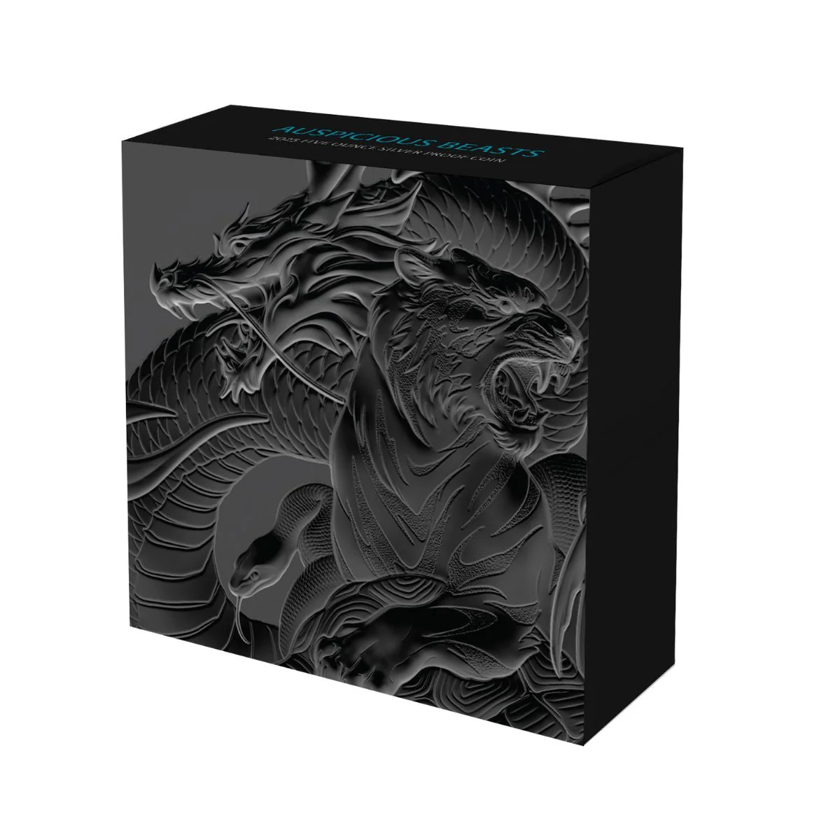 Auspicious Beasts 2025 $10 5oz Silver Proof Coin - Image 6