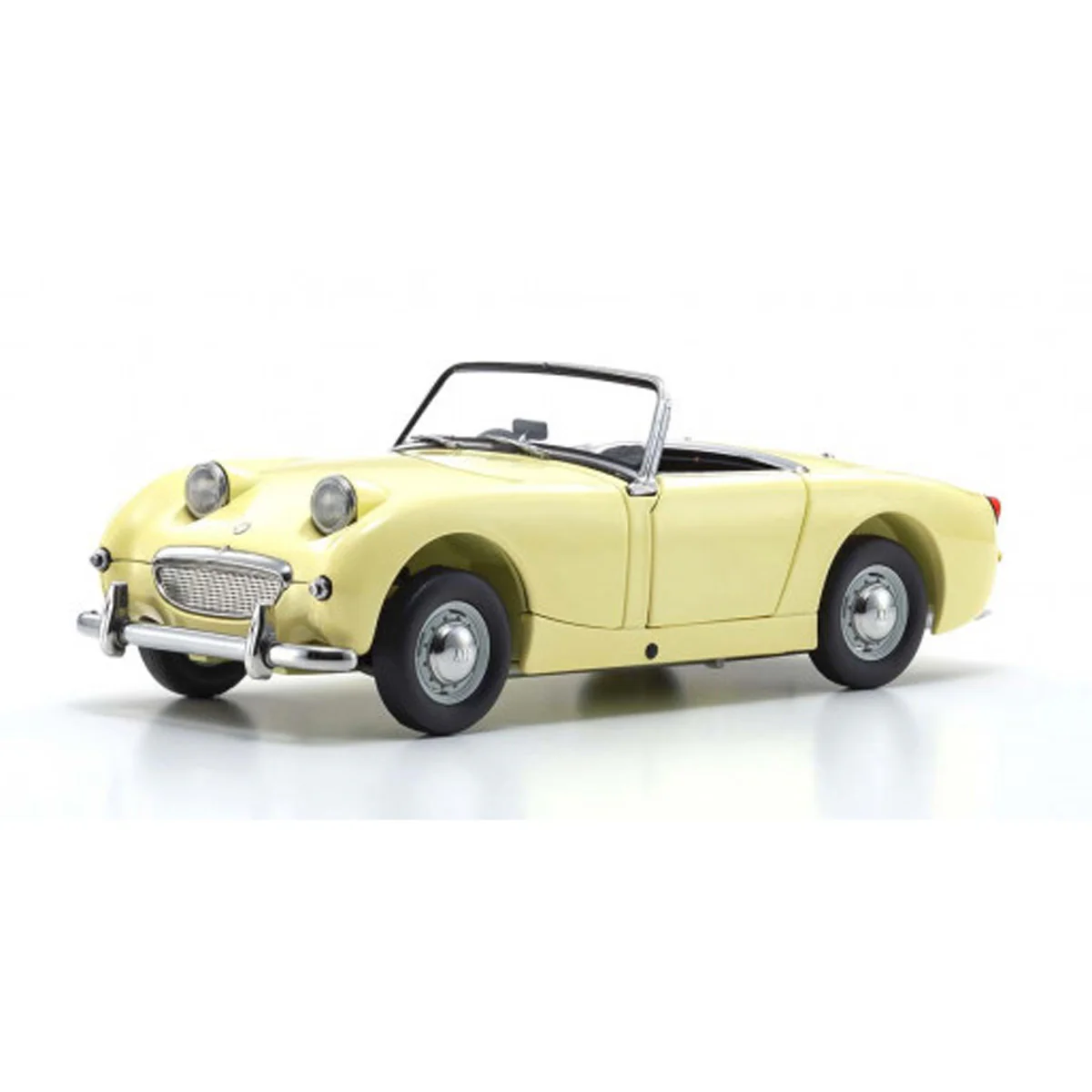 Austin Healey Sprite Mk-1  Primrose Yellow - 1:18 Scale Diecast Model Car