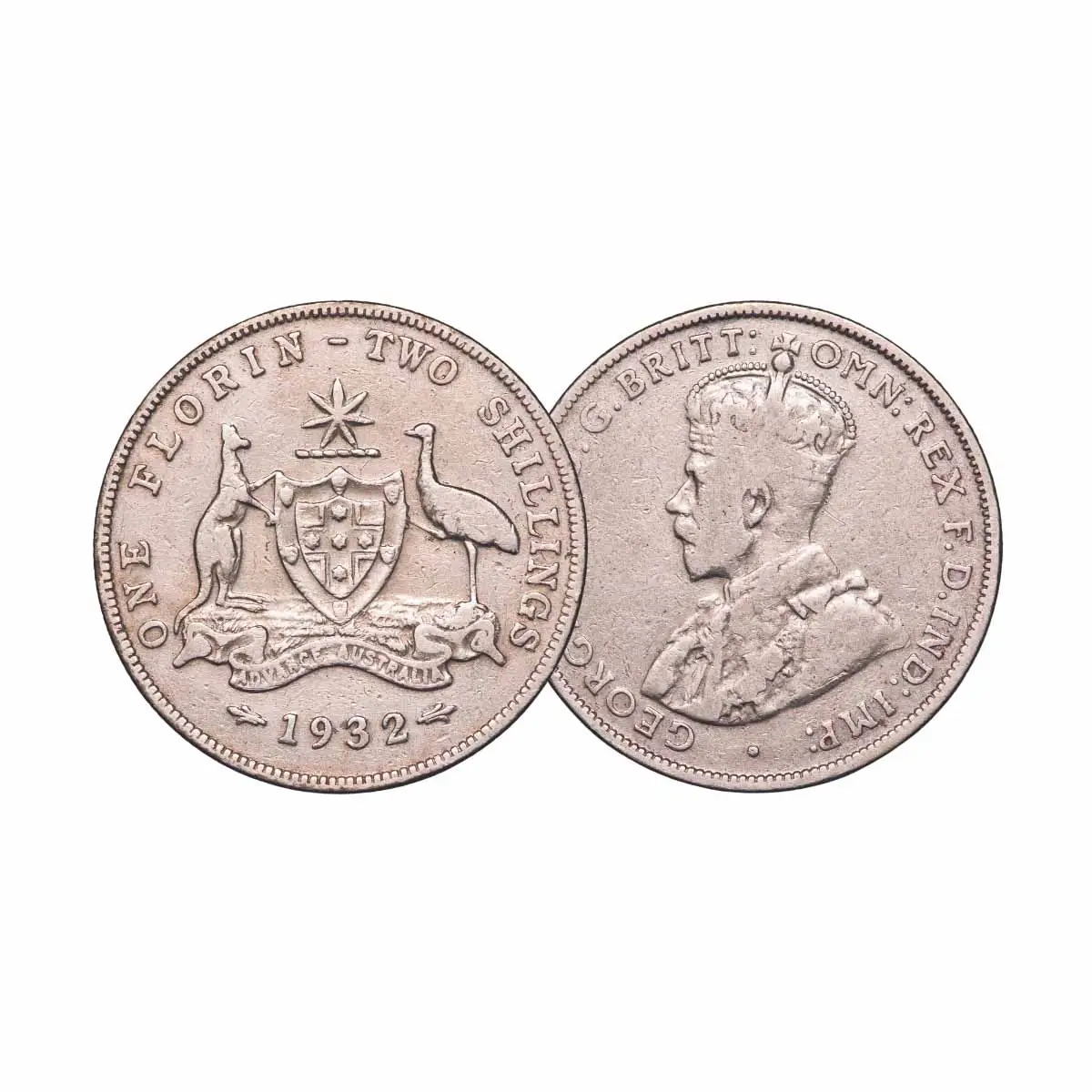 Australia 1910-63 Florin Good-Uncirculated 55-Coin Collection - Image 3