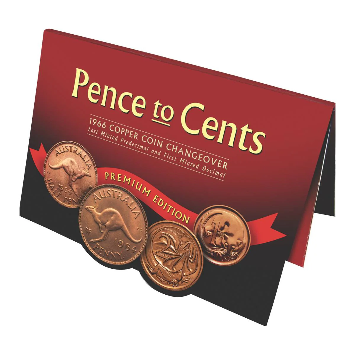 Australia 1964 & 1966 Pence to Cents Premium Edition Very Fine-about Uncirculated - Image 3