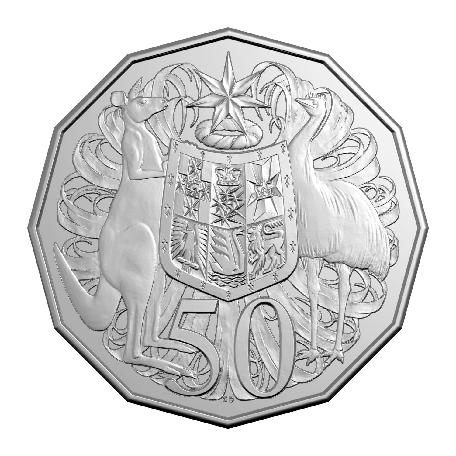 Australia ANDA Hobart Money Expo 2025 50c King Charles III Stamp & Coin Cover - Image 2