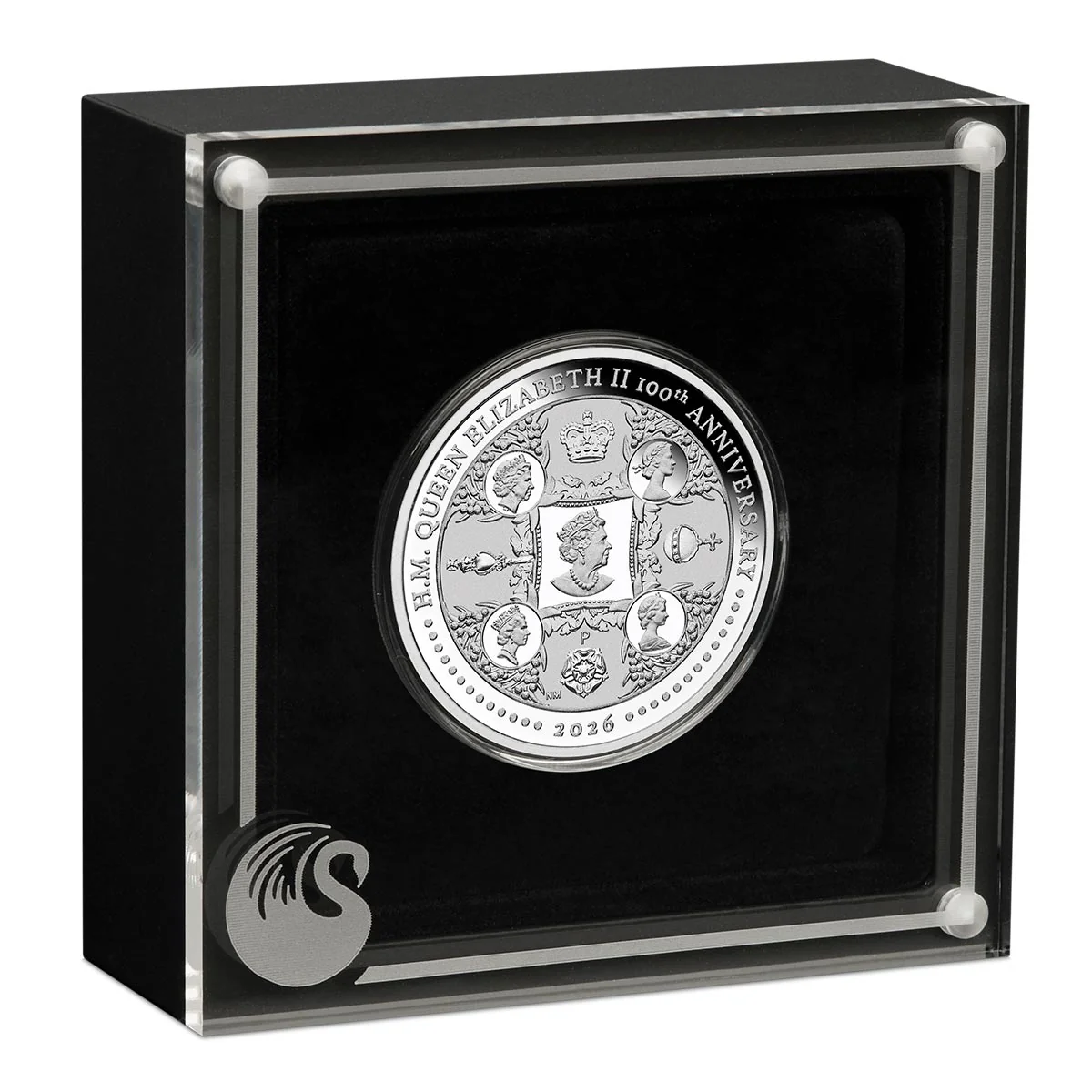 Australia Centenary of the Birth of Queen Elizabeth II 2026 $1 1oz Silver Proof Coin - Image 3