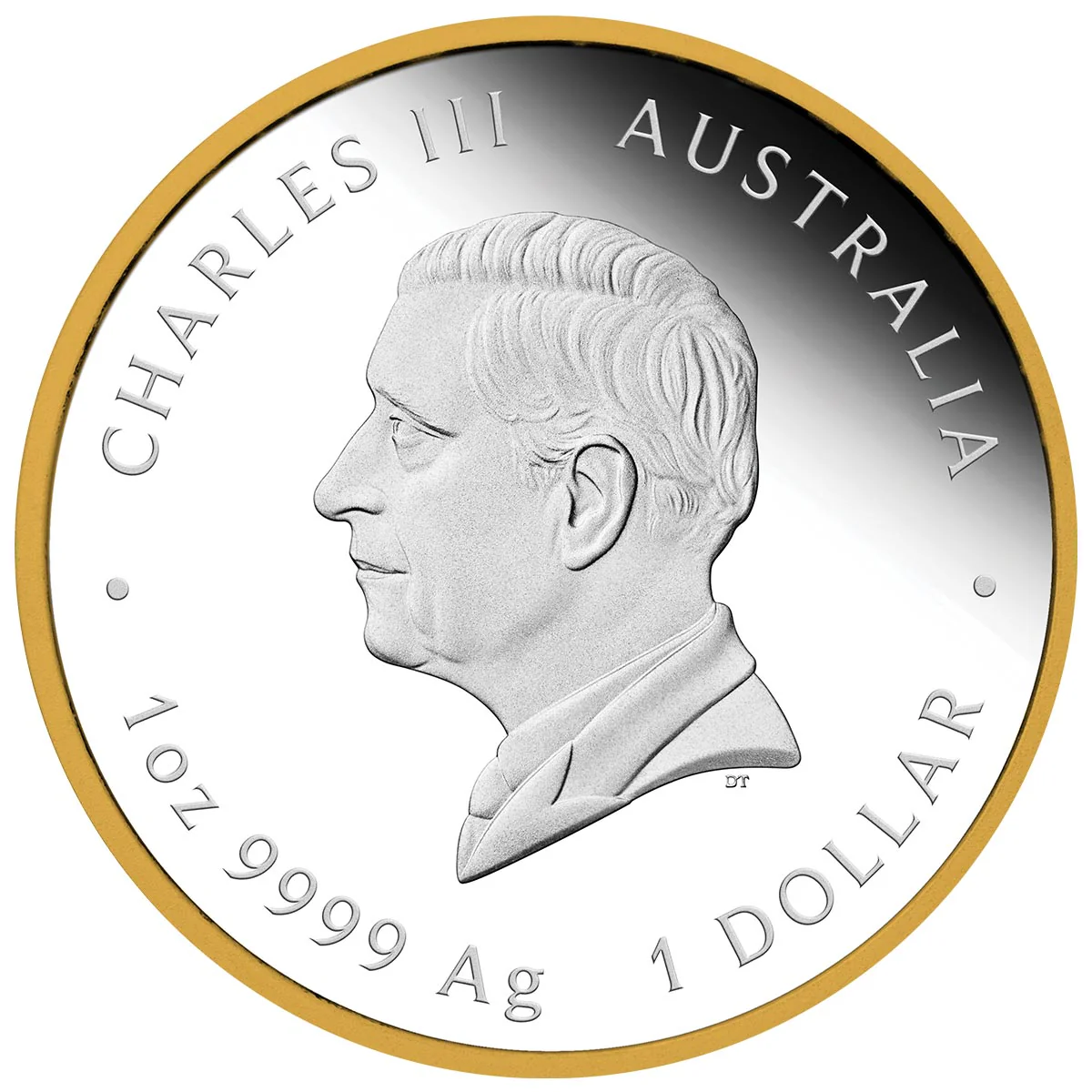 Australia Centenary of the Birth of Queen Elizabeth II 2026 $1 Gold-plated 1oz Silver Proof Coin - Image 2