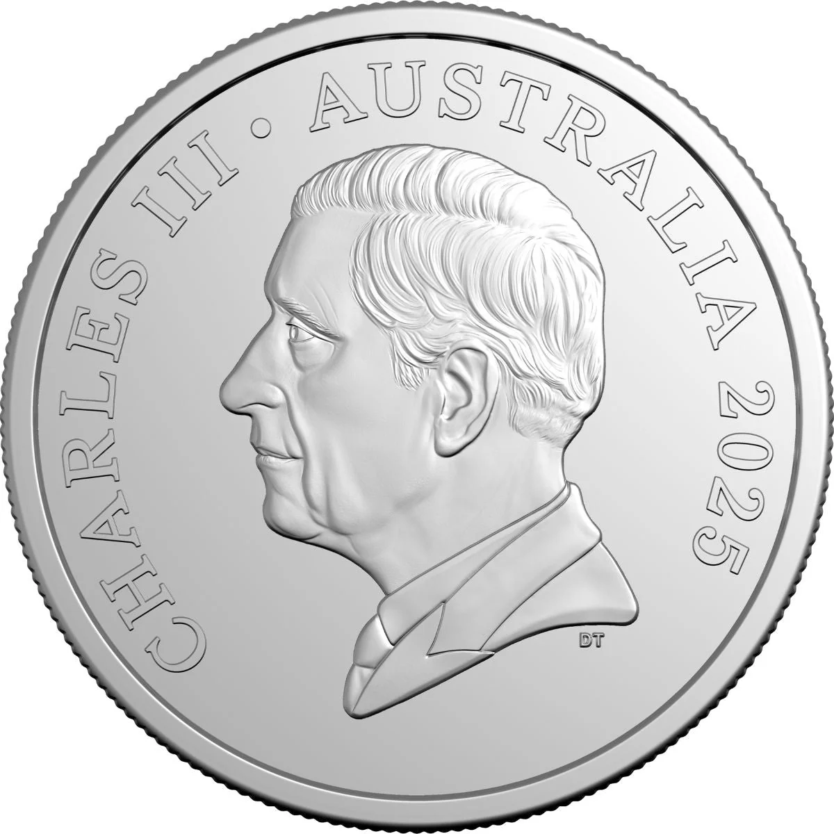 Australia Charles III 2025 10c Cupro-Nickel Uncirculated 40-Coin Heads/Heads or Tails/Tails RAM Mint Roll - Image 4
