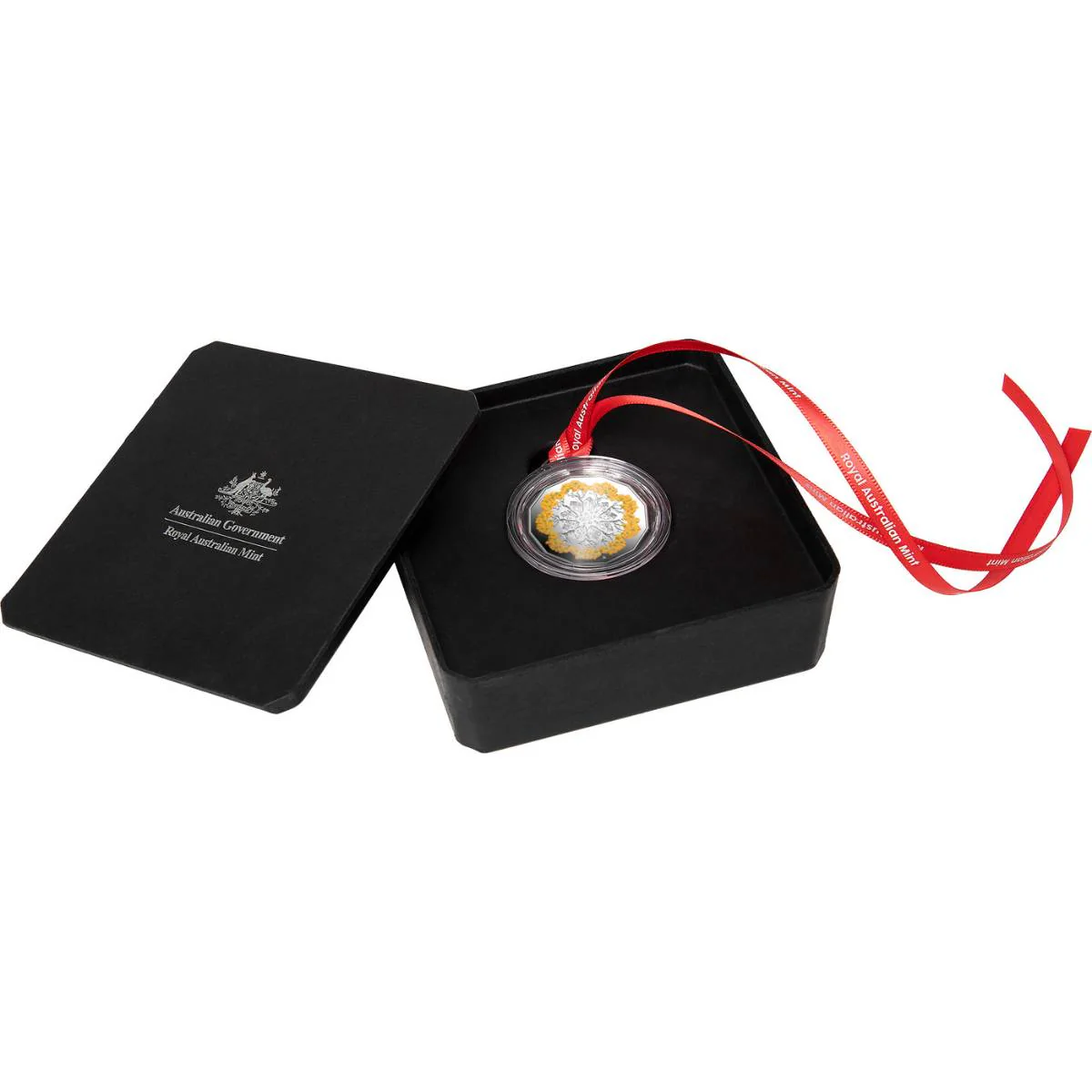 Australia Christmas Decoration 2024 50c Colour Silver Proof Coin - Image 4