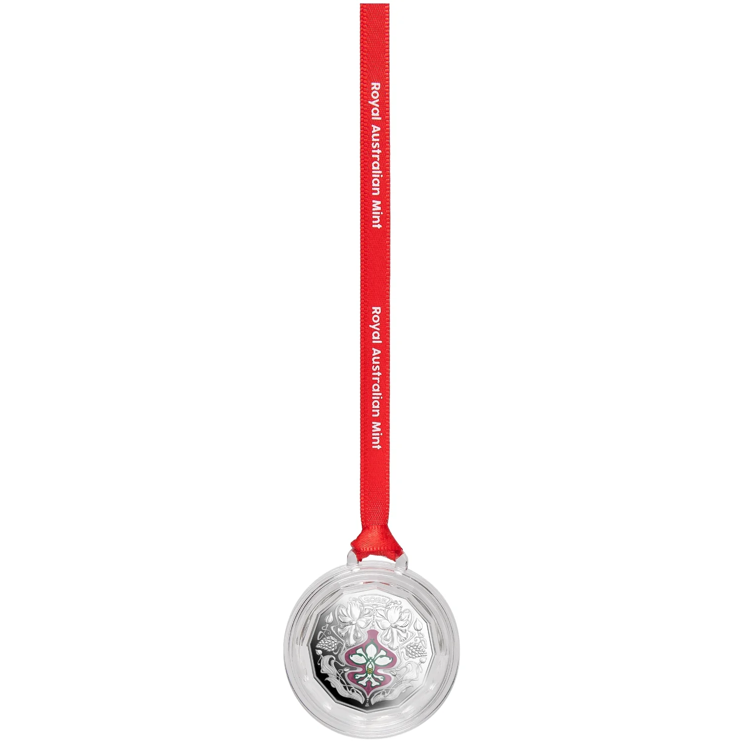 Australia Christmas Decoration 2025 50c Colour Silver Proof Coin - Image 7